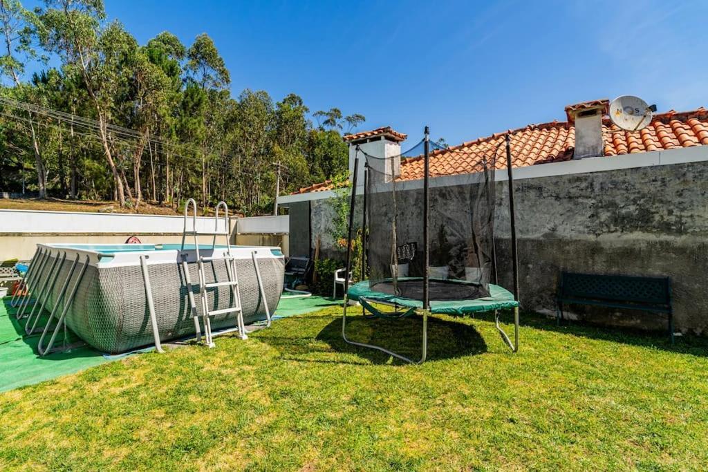 Casa Monte Beira Rio Touguinho Bagian luar foto